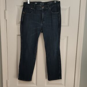 J. Crew Women's Indigo Straight Jeans